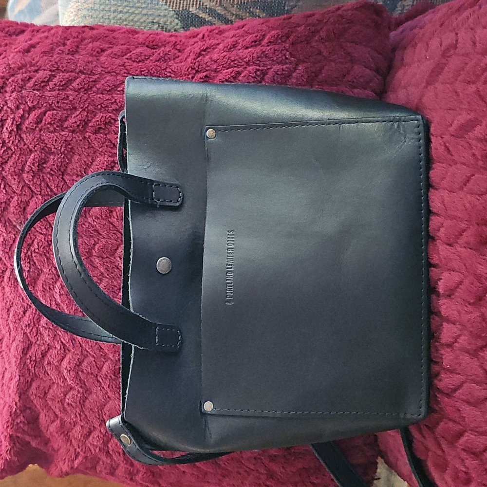 Portland Leather Goods Black Mini EUC - Picture 9 of 9